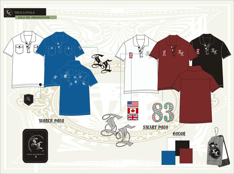 polo-t-shirt-tech-pack-designer, apparel producer